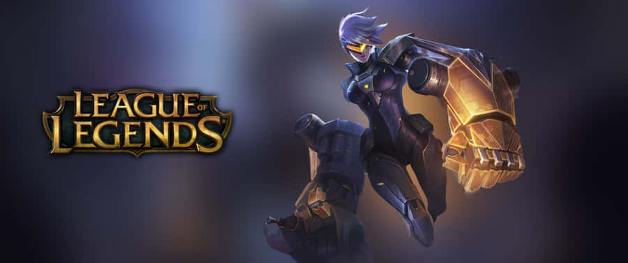 Projekt Vi 3440x1440p League Of Legends Baggrund.