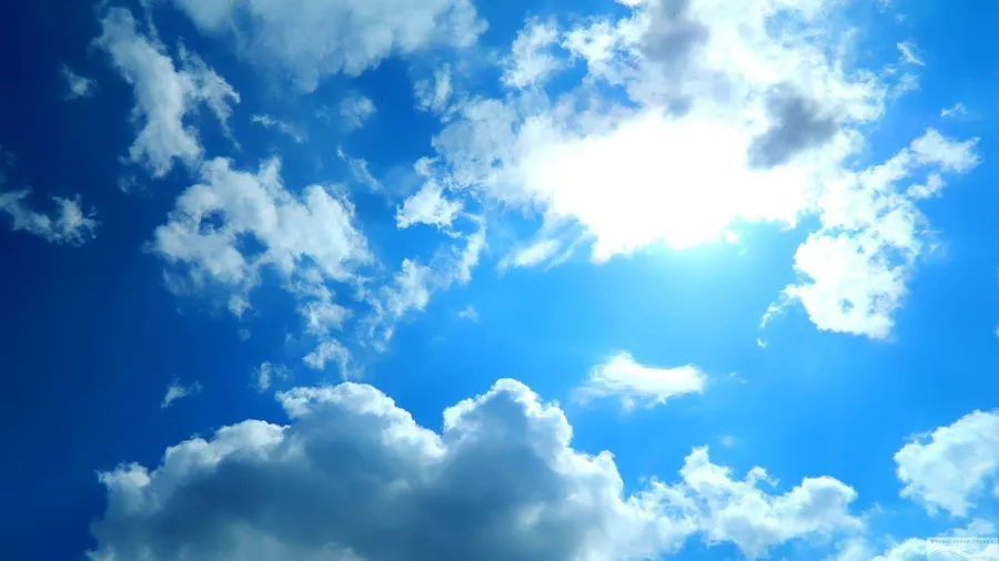 Cloudy Blue Sky