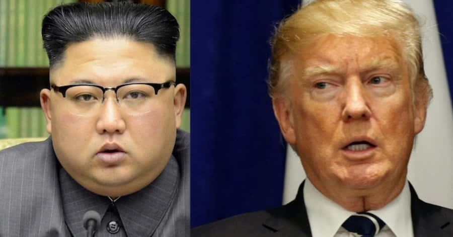 KimJong Il e Donald Trump.