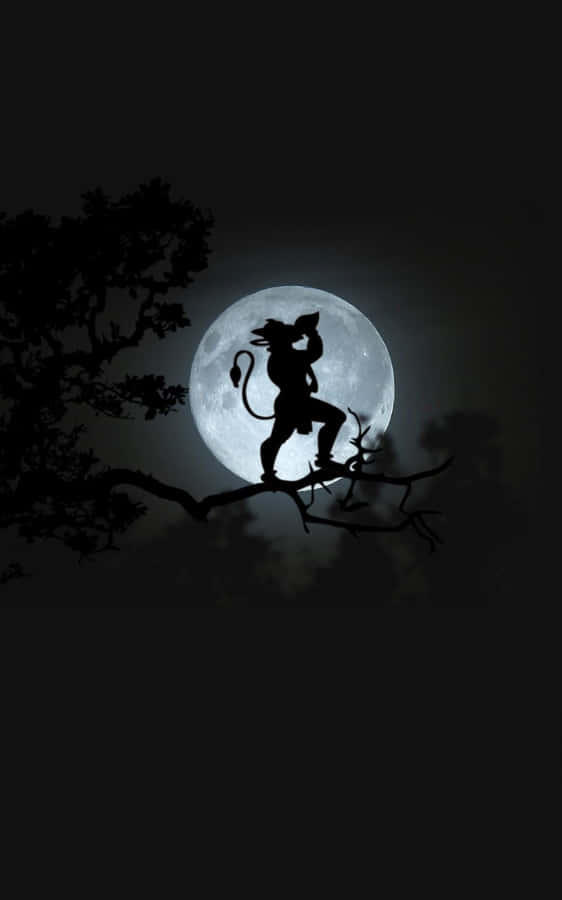 SilhuetaVazia E A Lua