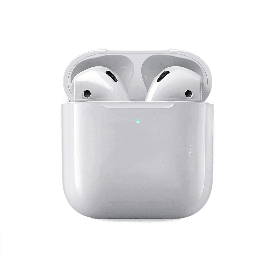 Apple AirPods Side View Illustration PNG 06292024