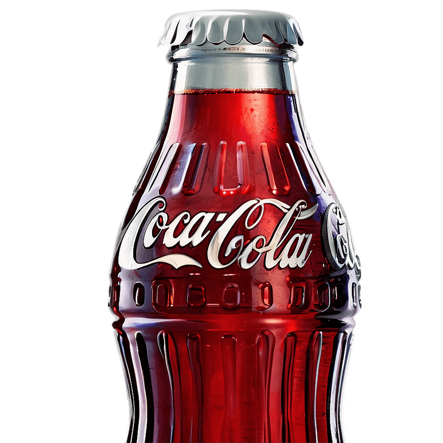 Red Coca Cola Bottle PNG 71