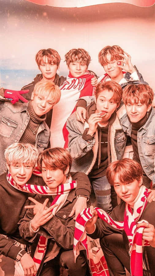 Posa di gruppo degli Stray Kids