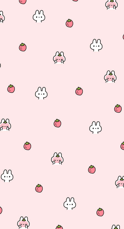 "PastelStrawberry Bunny" would translate to "Pastelljordgubbskanin" in Swedish. Detta är en möjlig beskrivning av ett dator- eller mobilbakgrundsbild. En pastellfärgad kanin med jordgubbsdetaljer skulle vara en ständig påminnelse om vår eller sommar på din enhet.