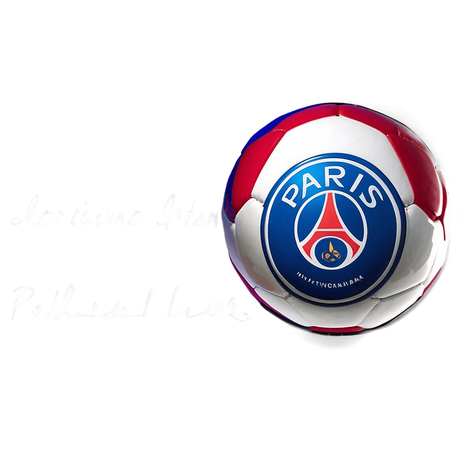 PSG Signature Football PNG 06202024