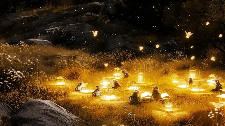Enchanted Forest Lightning Bugs