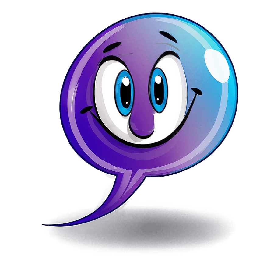Funny Comic Bubble PNG teq