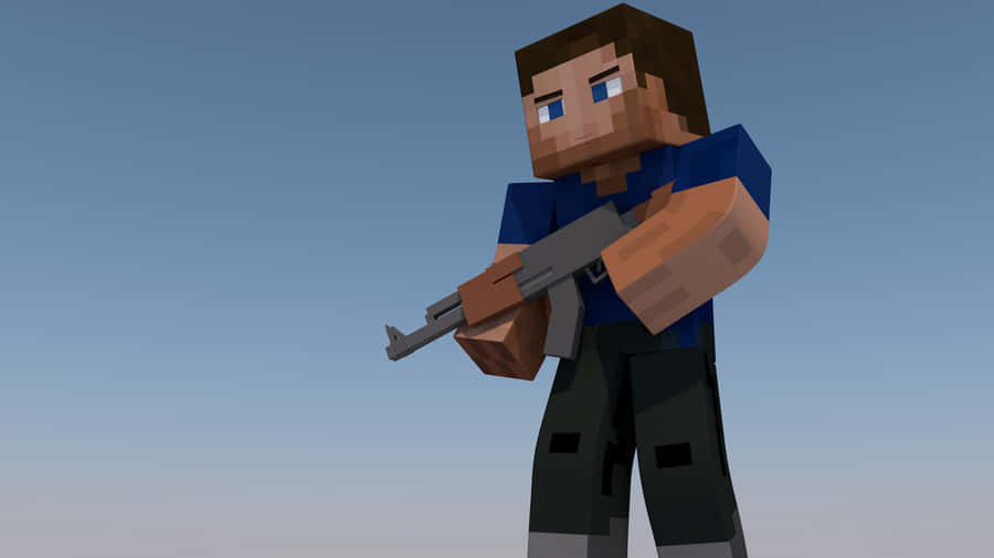 MinecraftVåben 1920 x 1080 baggrundsbillede