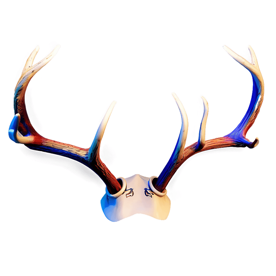 Elk Antlers Outline PNG ila