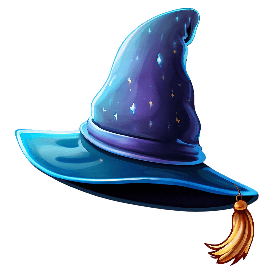 Wizard Hat Illustration PNG qsu70