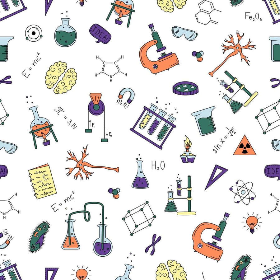 Scienza_ Pattern_ Sfondo