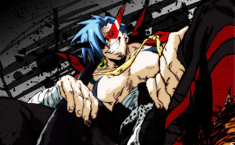 Kaminain posa sicura in Gurren Lagann