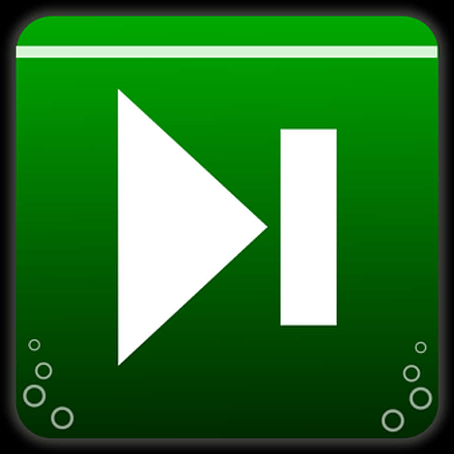 Green Play Pause Icon