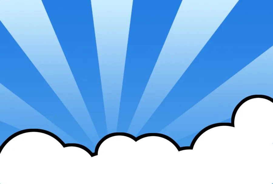 Cartoon Sky Background