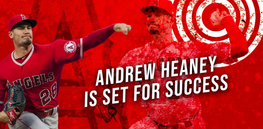 Andrew Heaney in Aktion auf dem Baseball-Mound