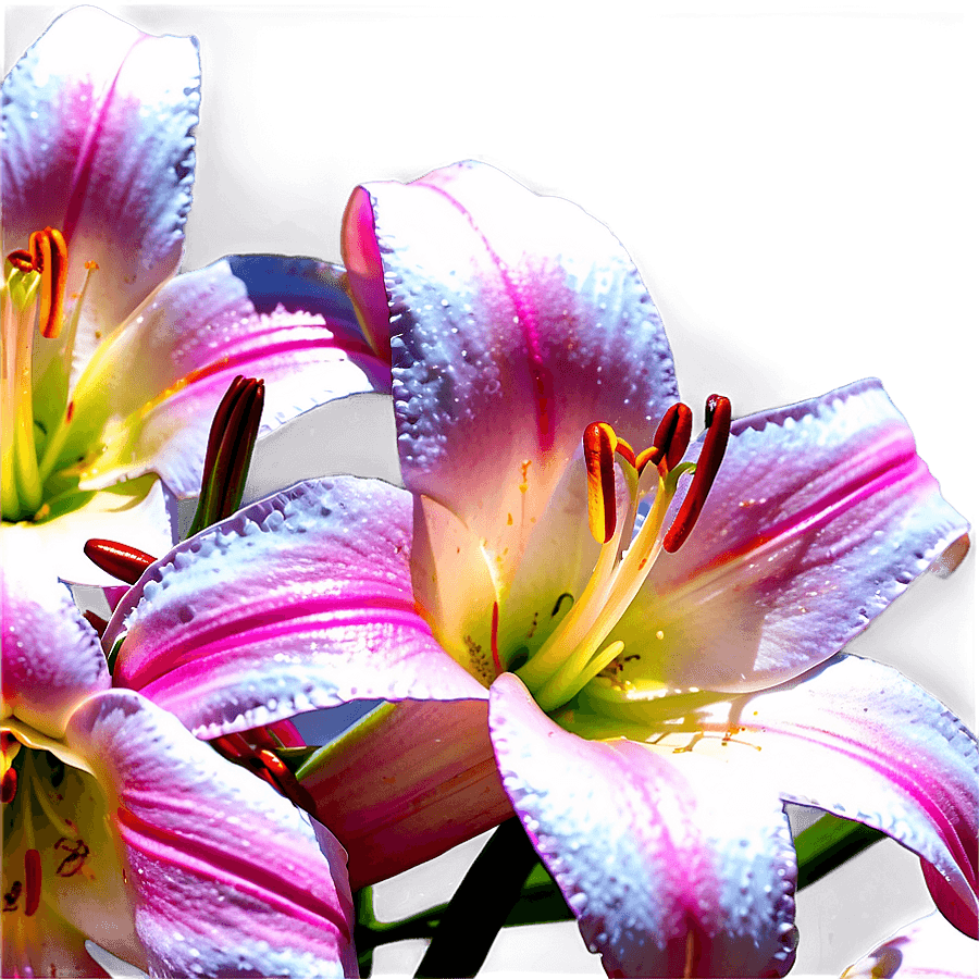 Lilies in Sunshine PNG tvb