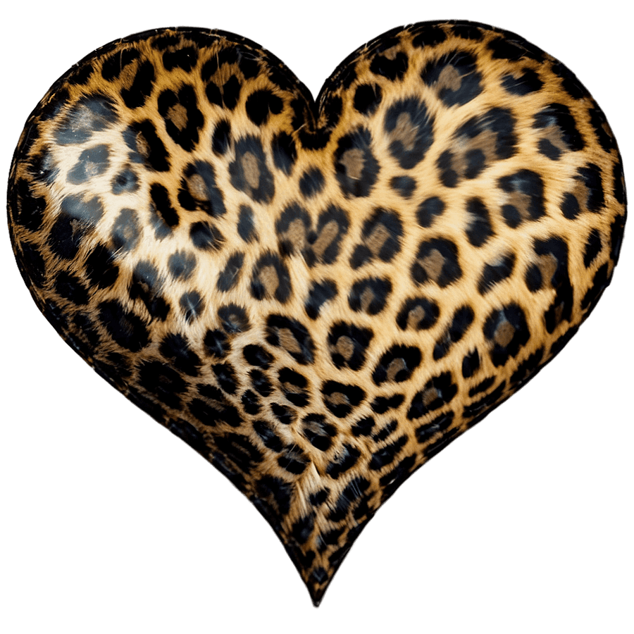 Fantasy Leopard Heart Creation PNG gsp