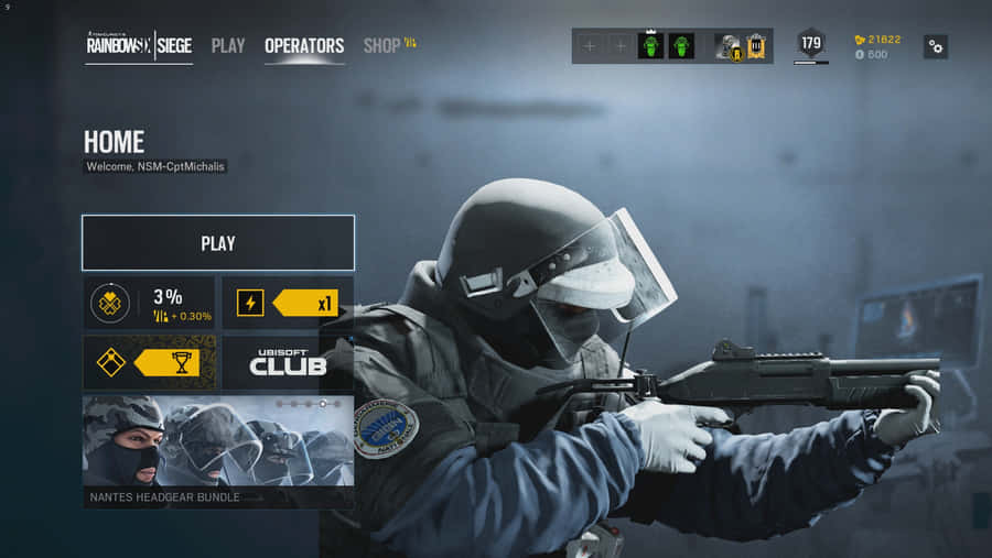 RainbowSix Siege Doc 1917 x 1080 tapet