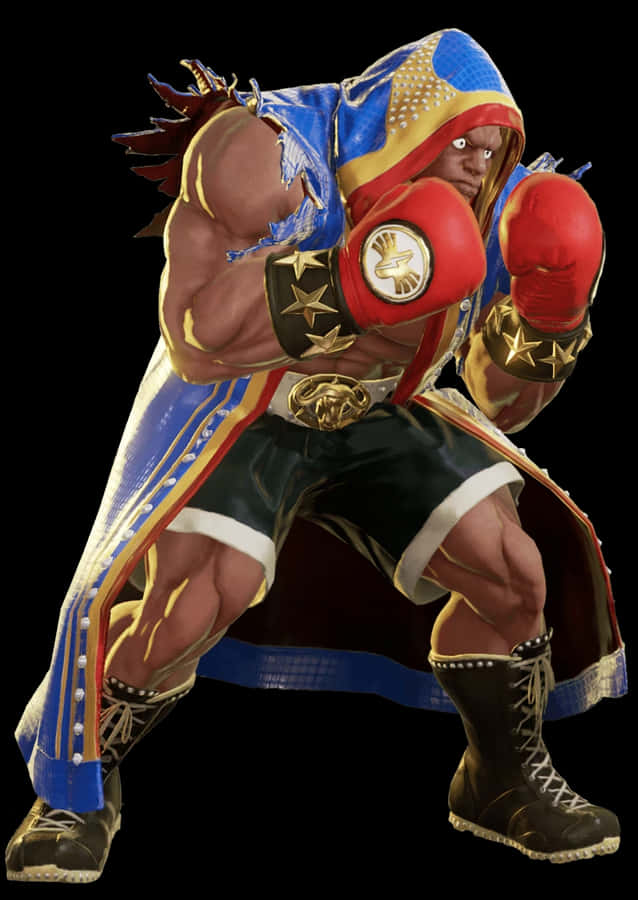 Street Fighter Balrog bereit zu kämpfen