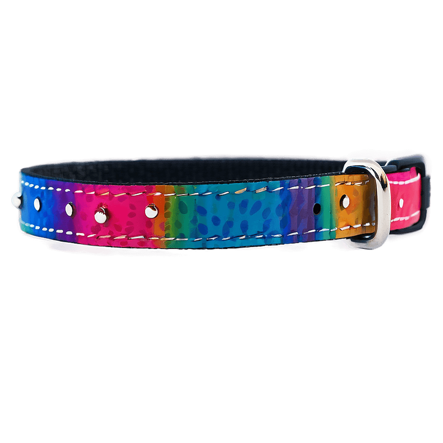 Vibrant Cat Collar PNG twv