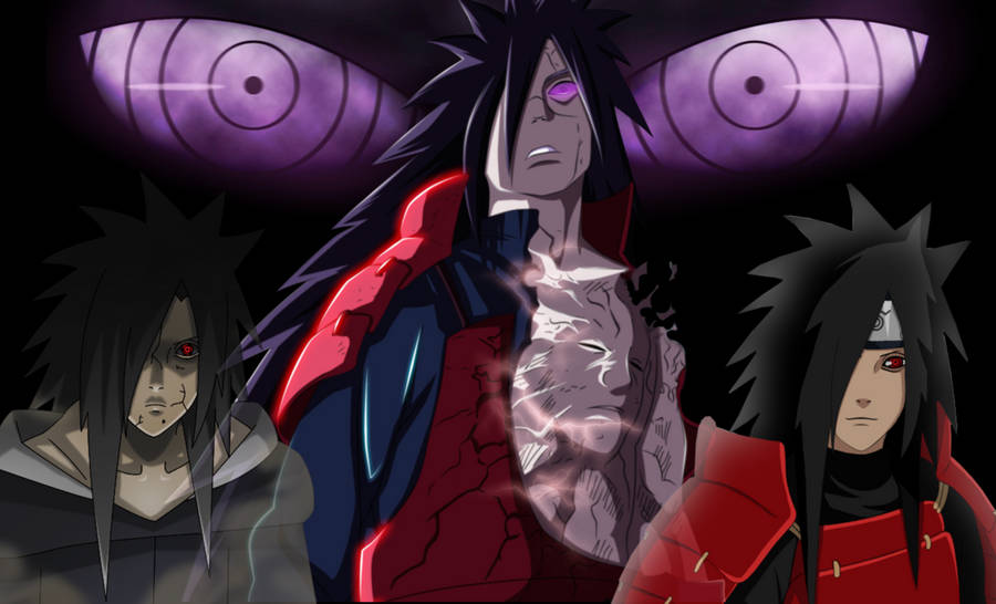 Naruto shippuden madara illustration, akatsuki, tobi, power uchiha. 