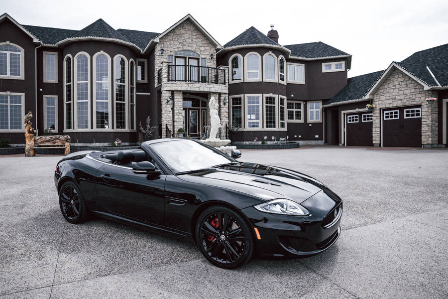 Maseraticonversível preto. Papéis de Parede