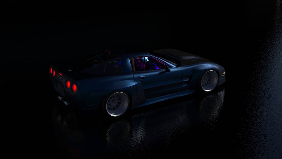 Mat sort C4 Corvette