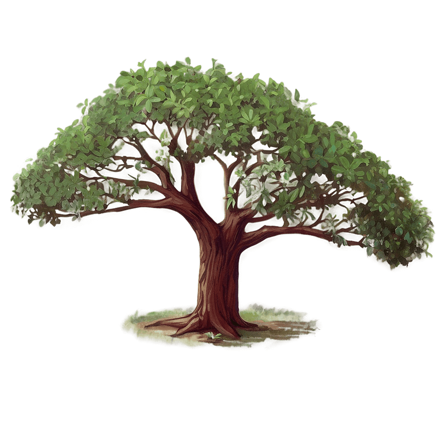 One Tree Hill Pastoral Scene PNG 94