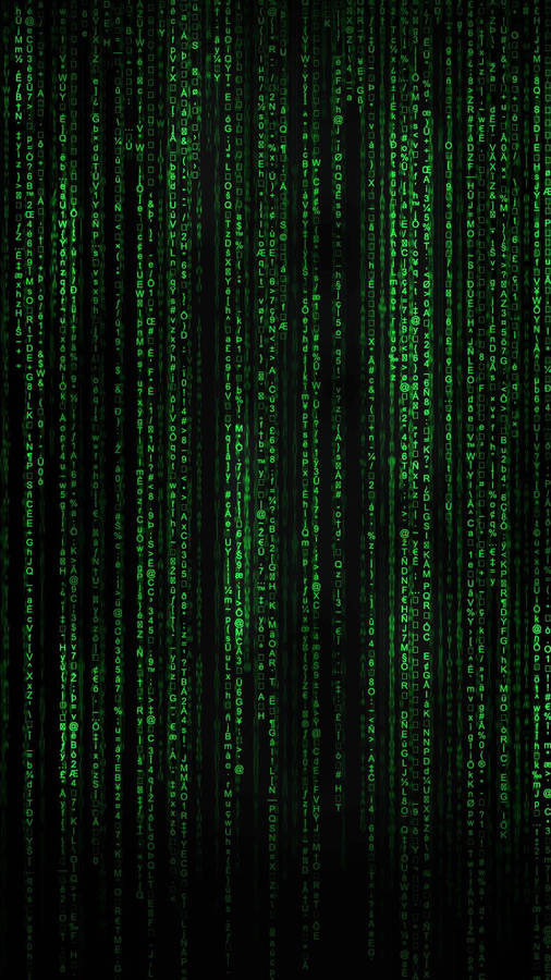 MatrixCode strömt Hacking Android Hintergrundbilder