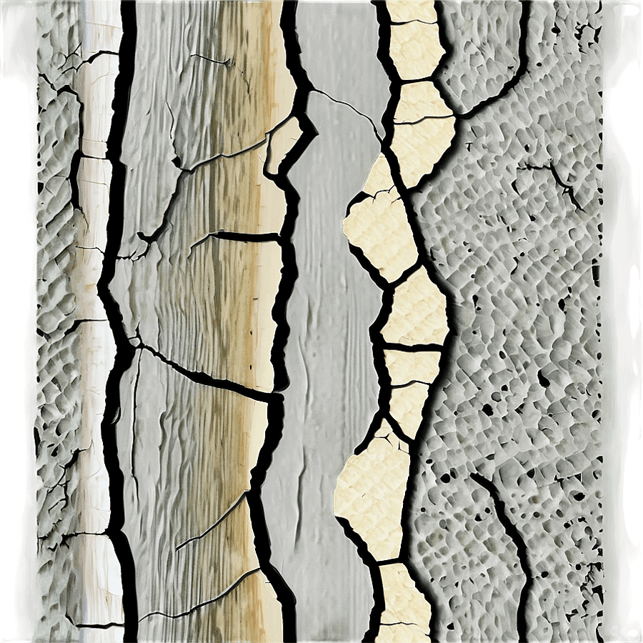 Cracked Paint Effect PNG 79
