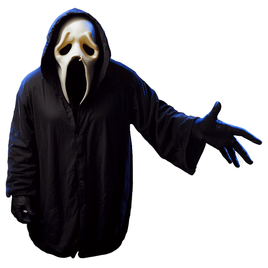 Ghostface Shadow Figure PNG 74