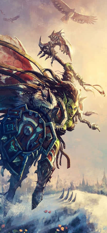 Iphone Xs Max Hearthstone Baggrund 1242 x 2688