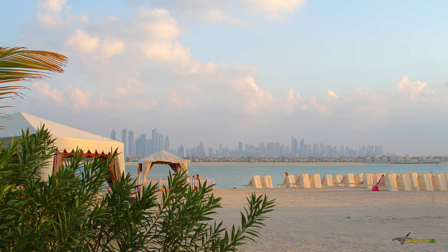 AtemberaubenderAusblick innerhalb des Atlantis Resorts