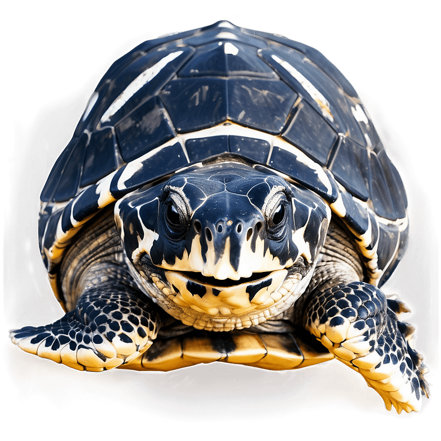 Majestic Leatherback Turtle Portrait PNG 06292024