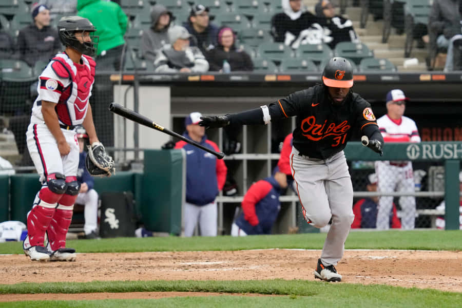 Cedric Mullins Schlagaktion Orioles