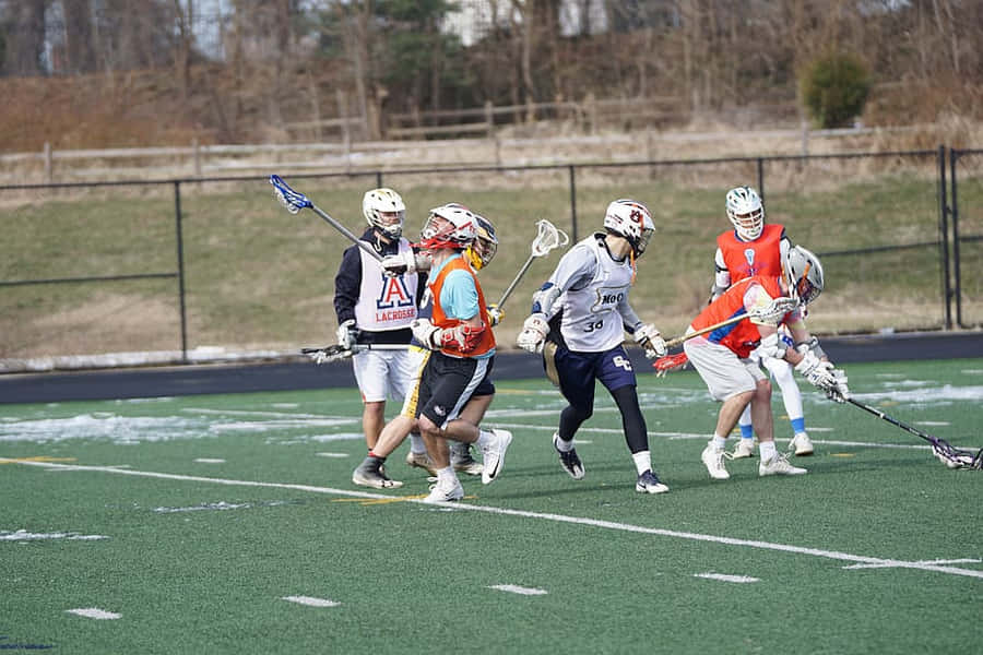 Lacrosse Spill Handling på Banen