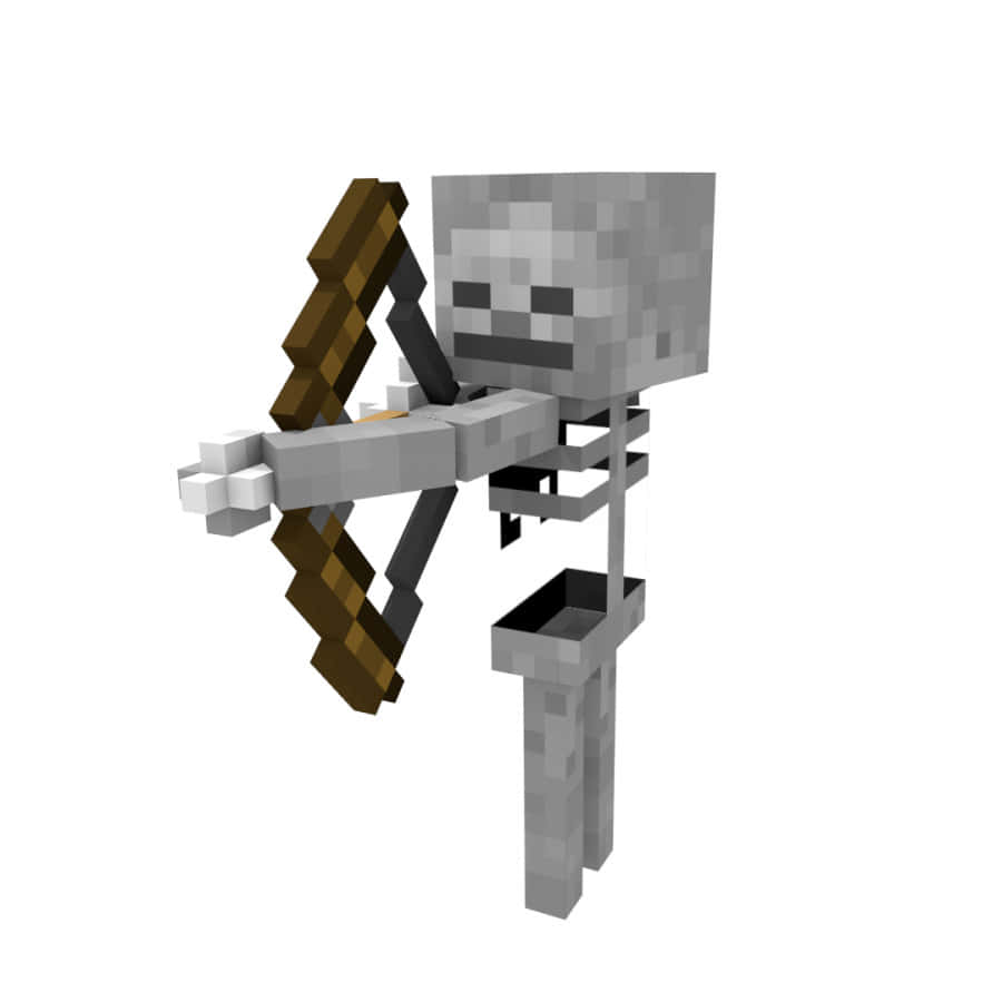 Scheletrodi Minecraft in azione