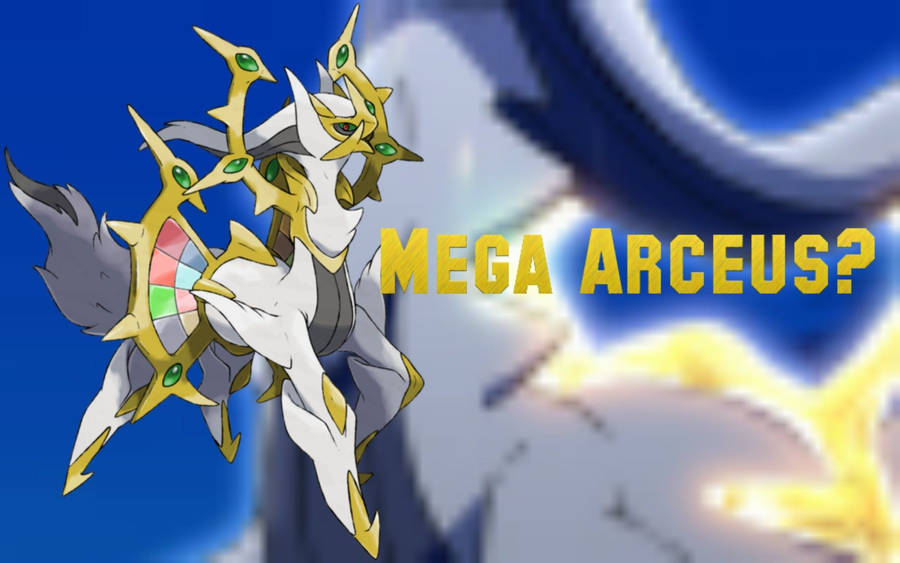 Download Mega Arceus Fanart Wallpaper Wallpapers Com