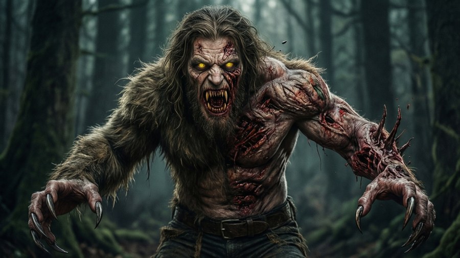 Menneskemonster Transformasjon Bakgrunner