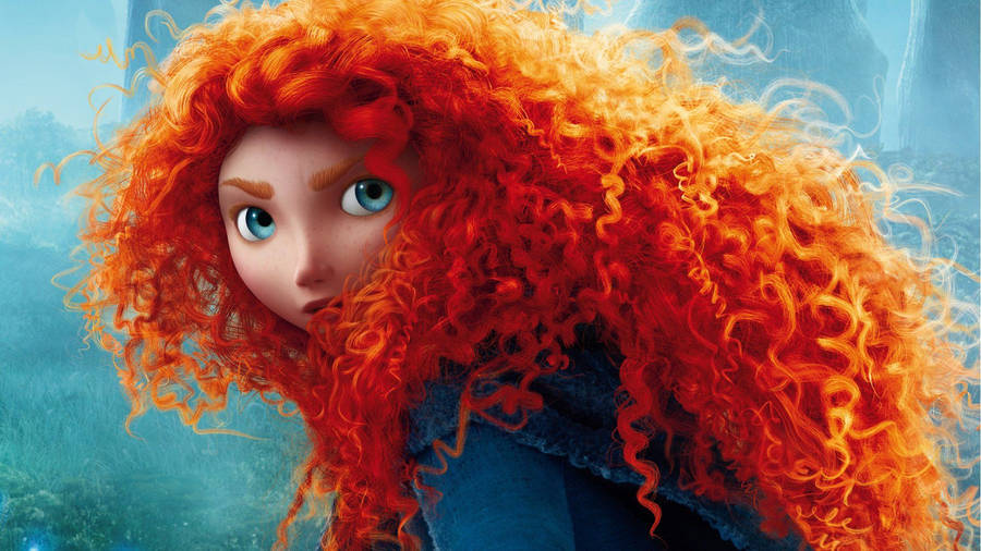 Download Messy Haired Princess Merida Wallpaper Wallpapers Com