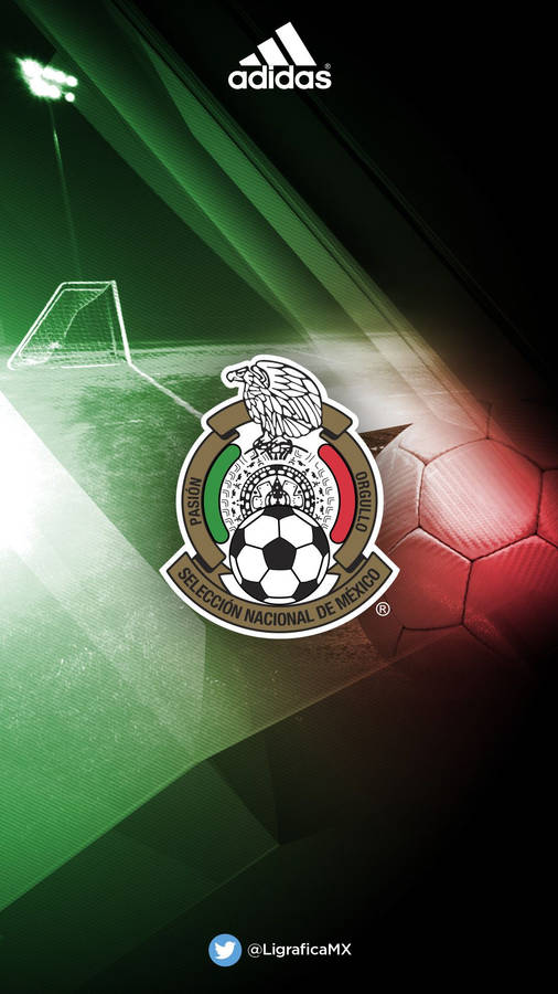 Download Mexico Soccer Team Logo Wallpaper