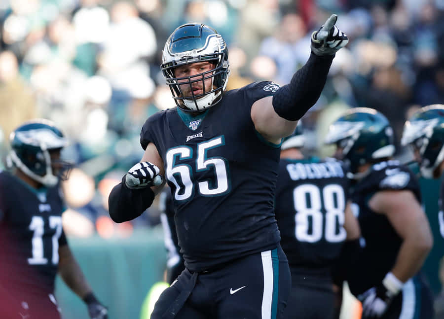 Lane Johnson Eagles Offensive Lineman Feier