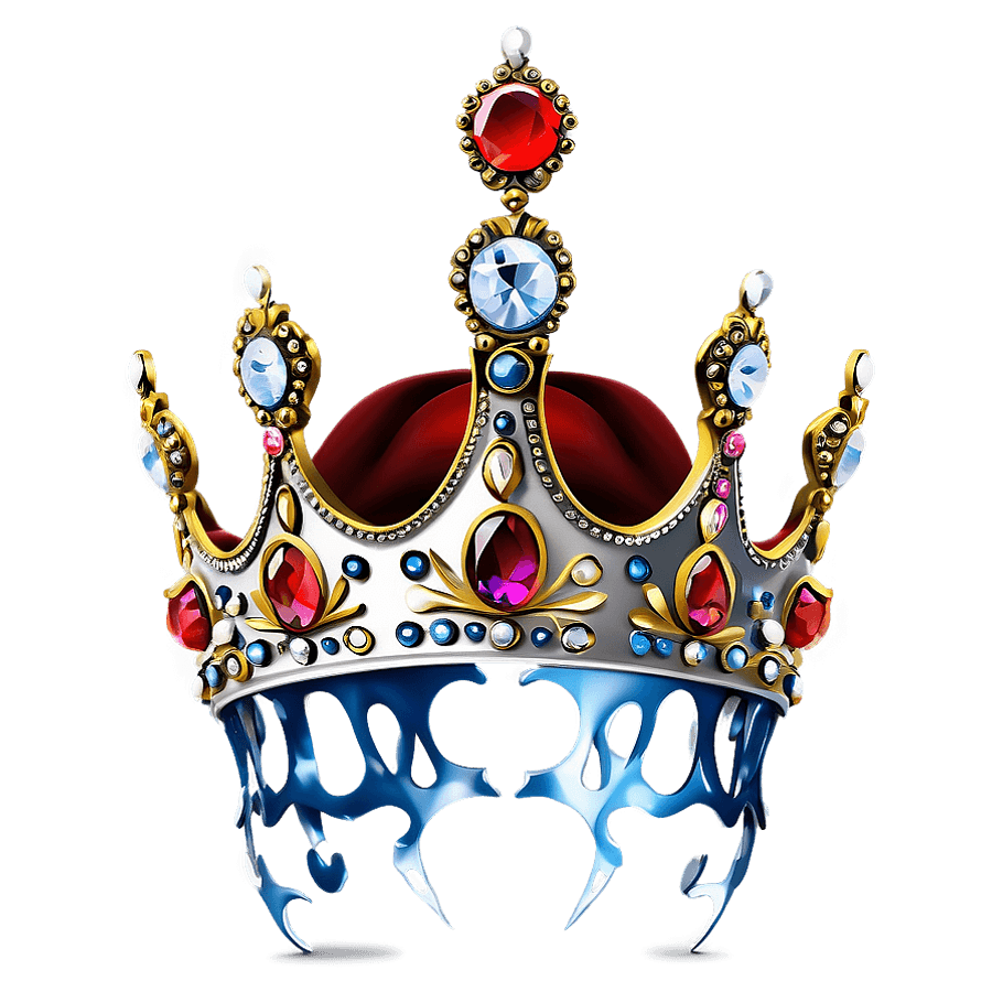 Queen Crown for Wedding PNG fqc10
