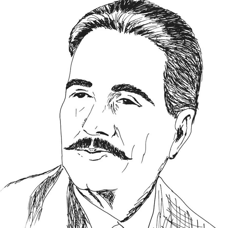 Karya Seni Sketsa Filsuf