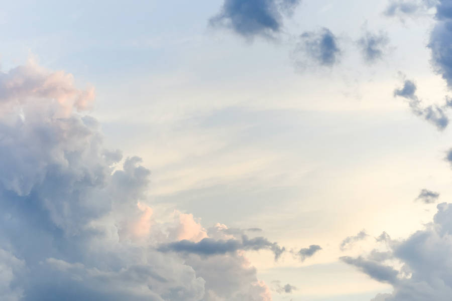 Ciel Blanc Calme