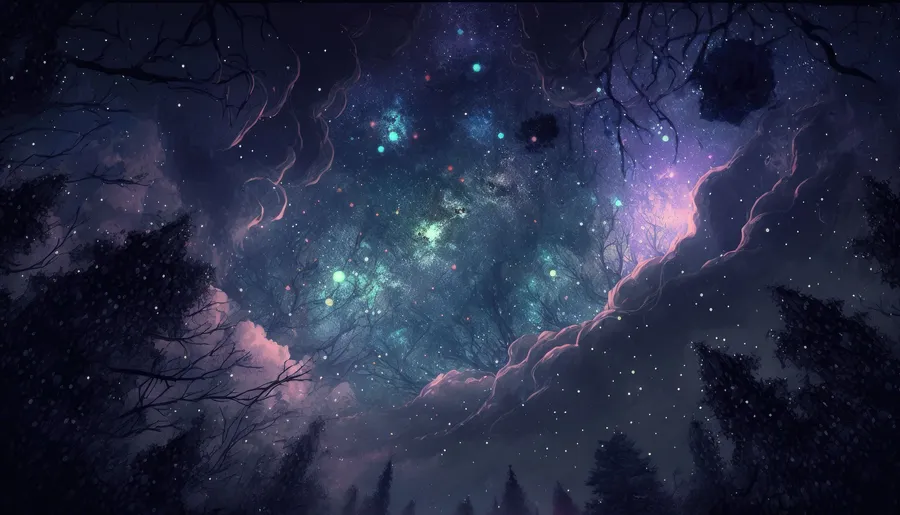 Starry Sky Background