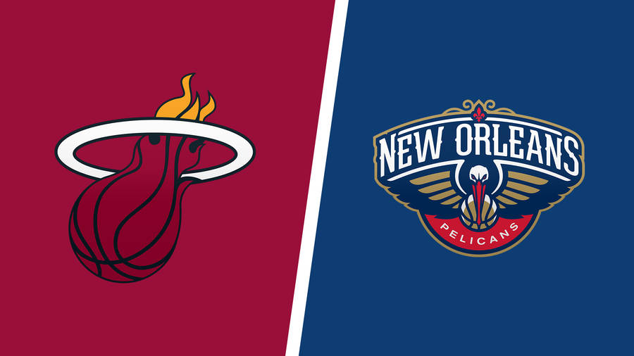 Download Miami Heat And New Orleans Wallpaper | Wallpapers.com