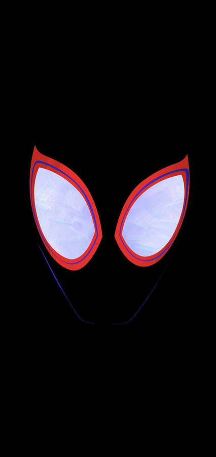 Download Miles Morales Minimalist Eyes Wallpaper | Wallpapers.com