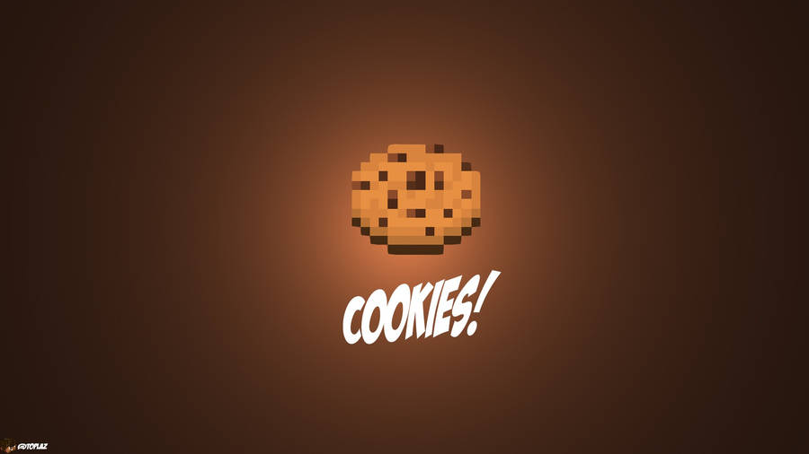 Download Minecraft Cookie Logo Wallpaper Wallpapers Com