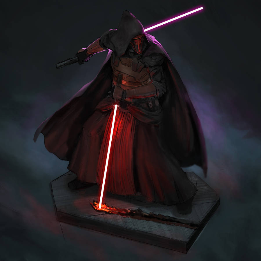 Download Miniature Painting Darth Revan Wallpaper | Wallpapers.com